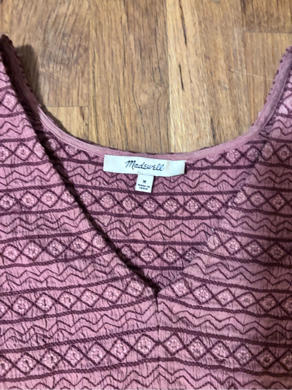 Madewell Embroidered Top - Picture 2 of 6